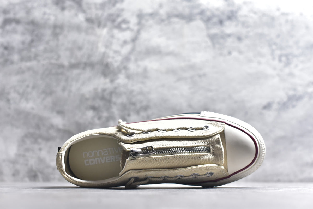 Converse × Nonnative All Star GORE-TEX CENTERZIP OX 'Oatmeal' — 31317670