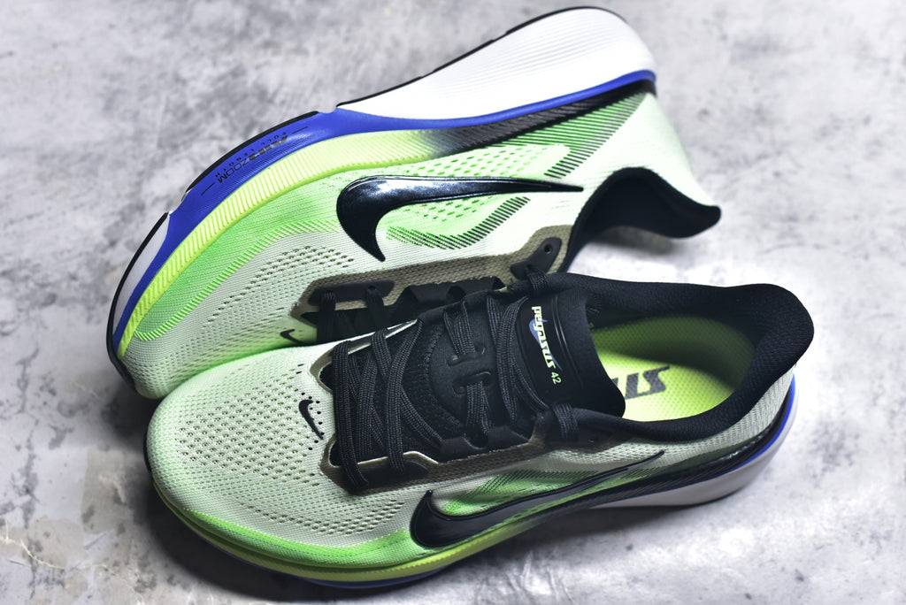 Nike Zoom Pegasus 42 Low-Top Running Shoe 'Volt/Bright Crimson' — IB1873-702