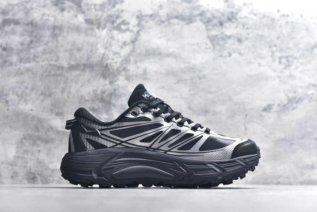 Hoka Mafate Speed 2 Trail Running Shoe 'Black/Silver Violet' — 1126851-BKSV