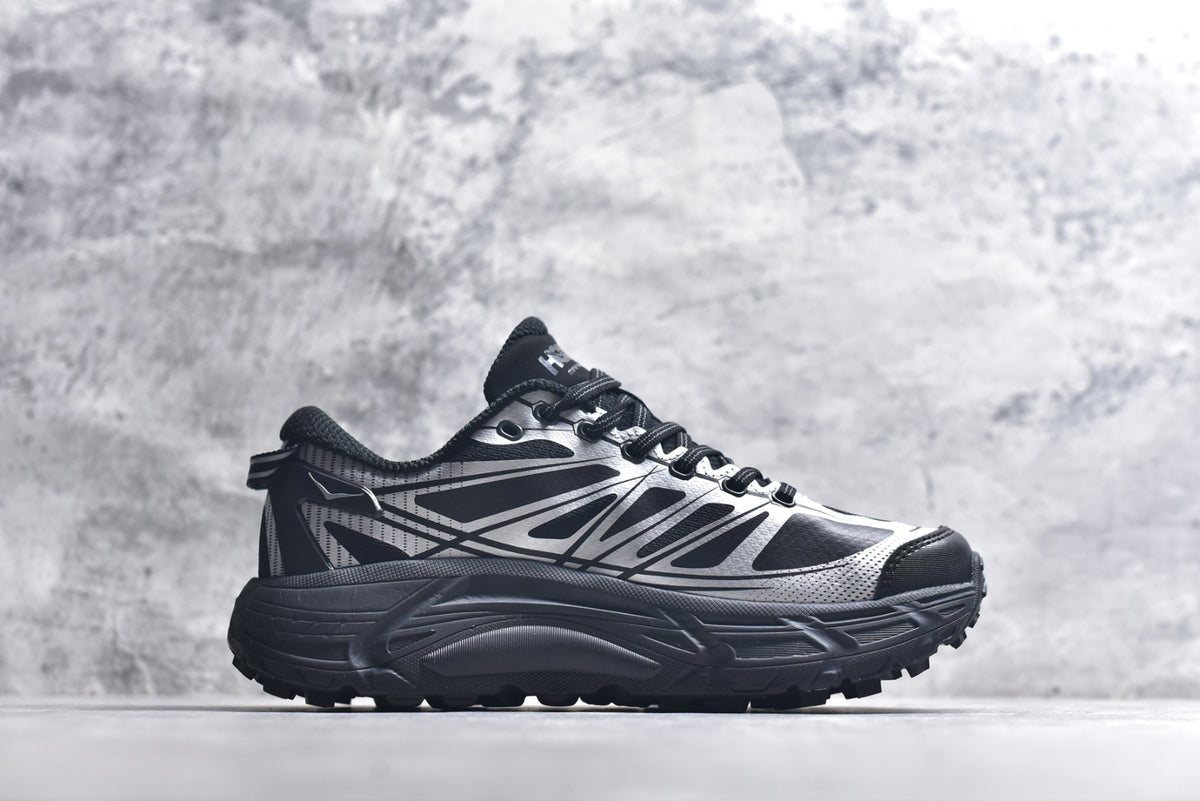 Hoka Mafate Speed 2 Trail Running Shoe 'Black/Silver Violet' — 1126851-BKSV