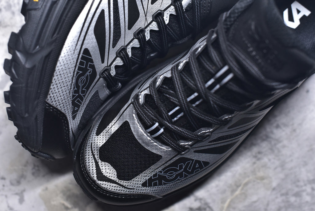 Hoka Mafate Speed 2 Trail Running Shoe 'Black/Silver Violet' — 1126851-BKSV