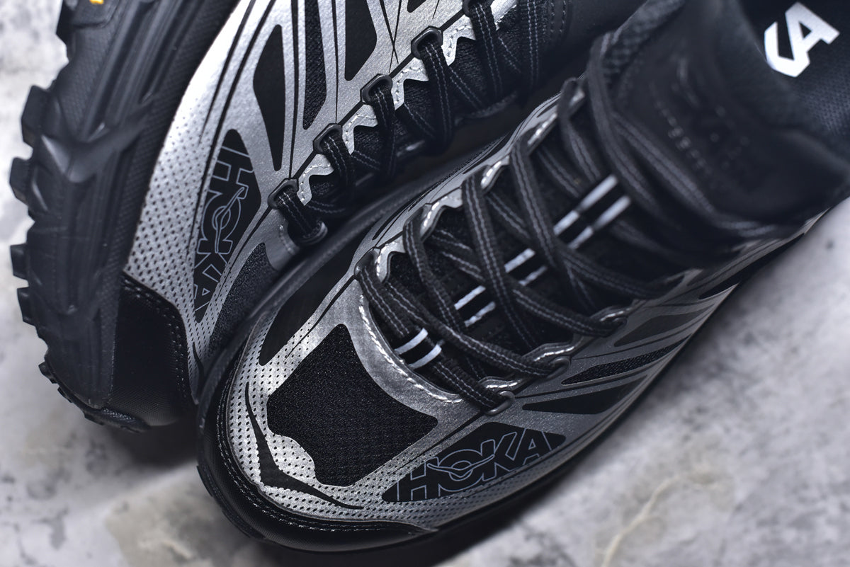 Hoka Mafate Speed 2 Trail Running Shoe 'Black/Silver Violet' — 1126851-BKSV