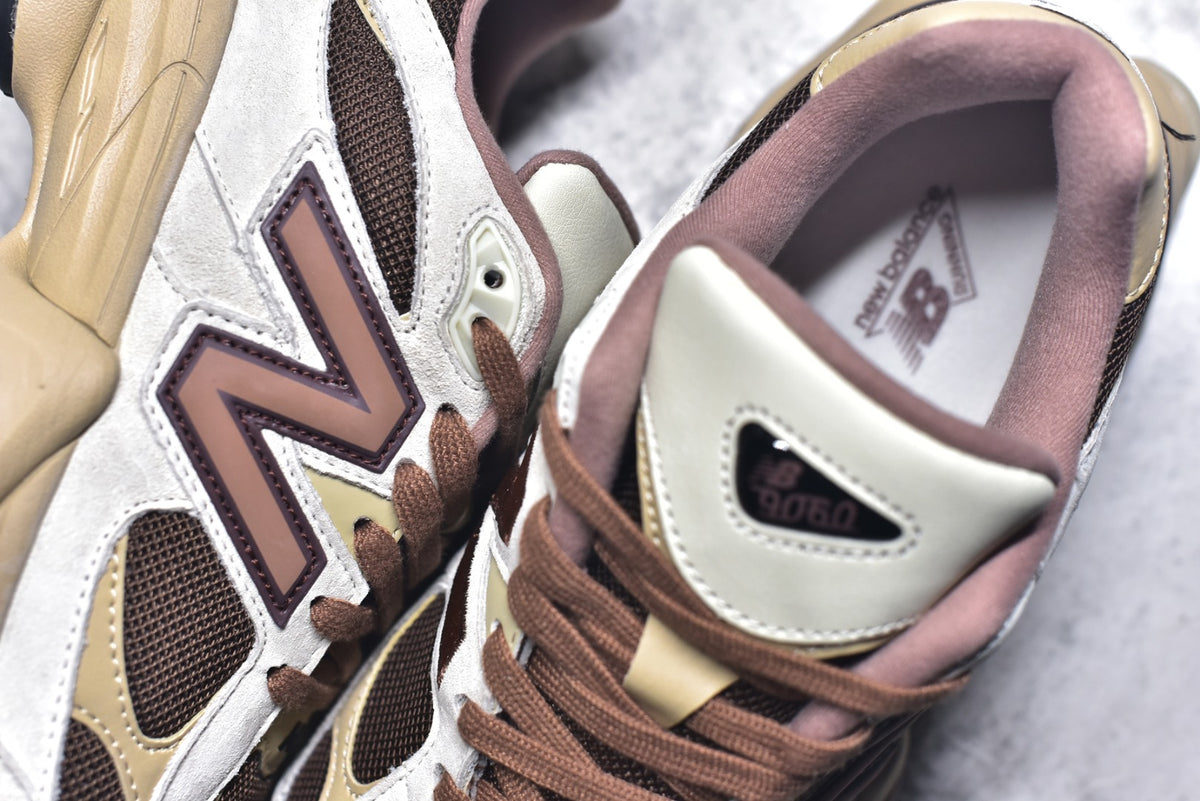 New Balance 9060 Retro Running Sneaker 'Sandstone/Mushroom' — U9060307
