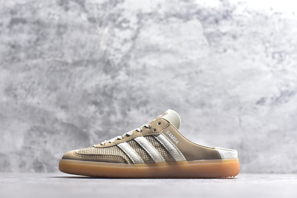 Adidas Originals Samba OG Mule W Open-Back Sneaker 'Wonder Beige/Cream White' — HP5054