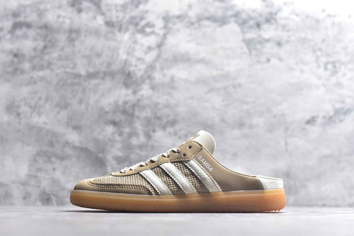 Adidas Originals Samba OG Mule W Open-Back Sneaker 'Wonder Beige/Cream White' — HP5054