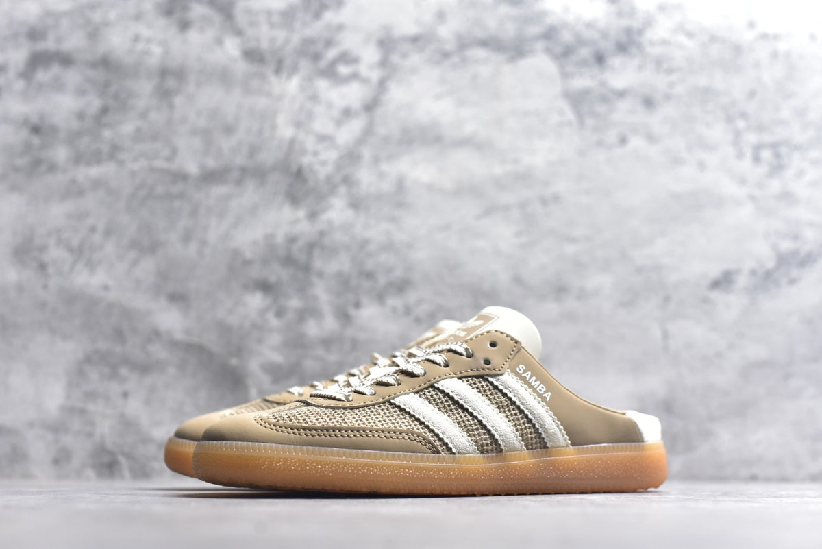 Adidas Originals Samba OG Mule W Open-Back Sneaker 'Wonder Beige/Cream White' — HP5054