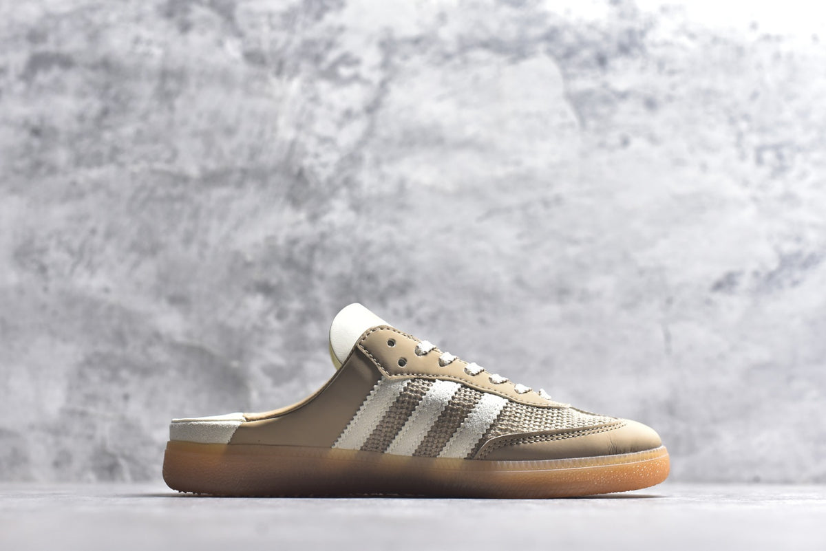 Adidas Originals Samba OG Mule W Open-Back Sneaker 'Wonder Beige/Cream White' — HP5054