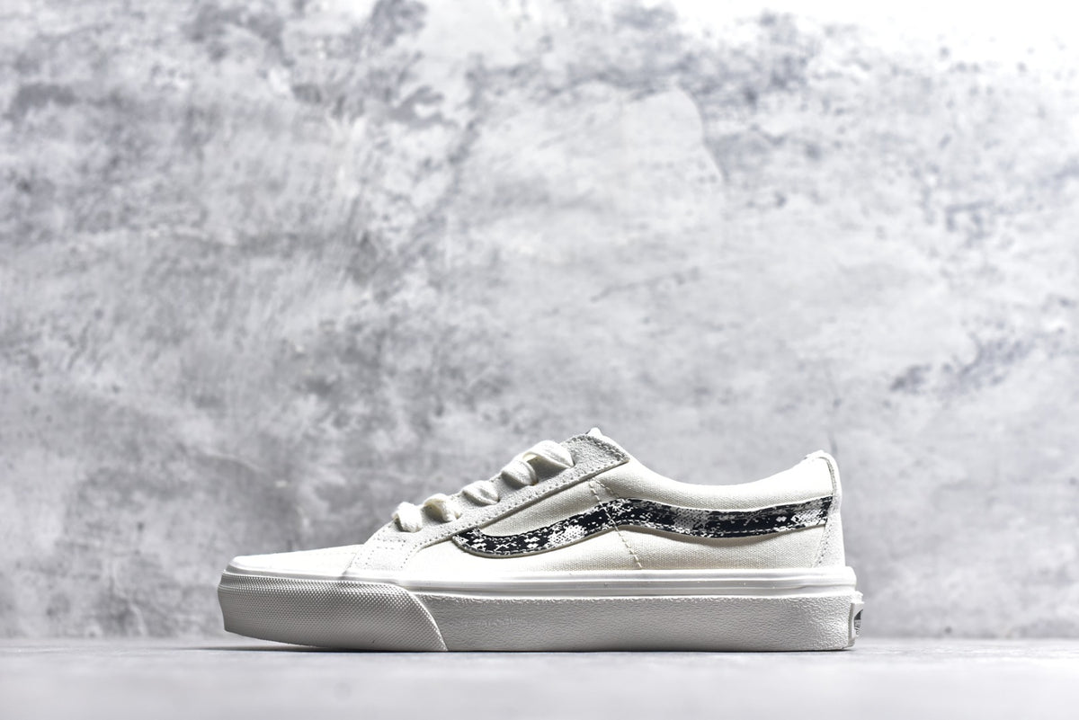 Vans Sk8-Low Reissue SF White Snake Vulcanized Sneaker VN0A4UWI1X0