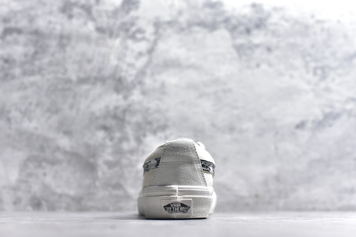 Vans Sk8-Low Reissue SF White Snake Vulcanized Sneaker VN0A4UWI1X0