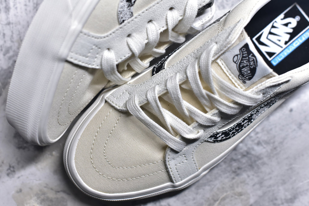 Vans Sk8-Low Reissue SF White Snake Vulcanized Sneaker VN0A4UWI1X0