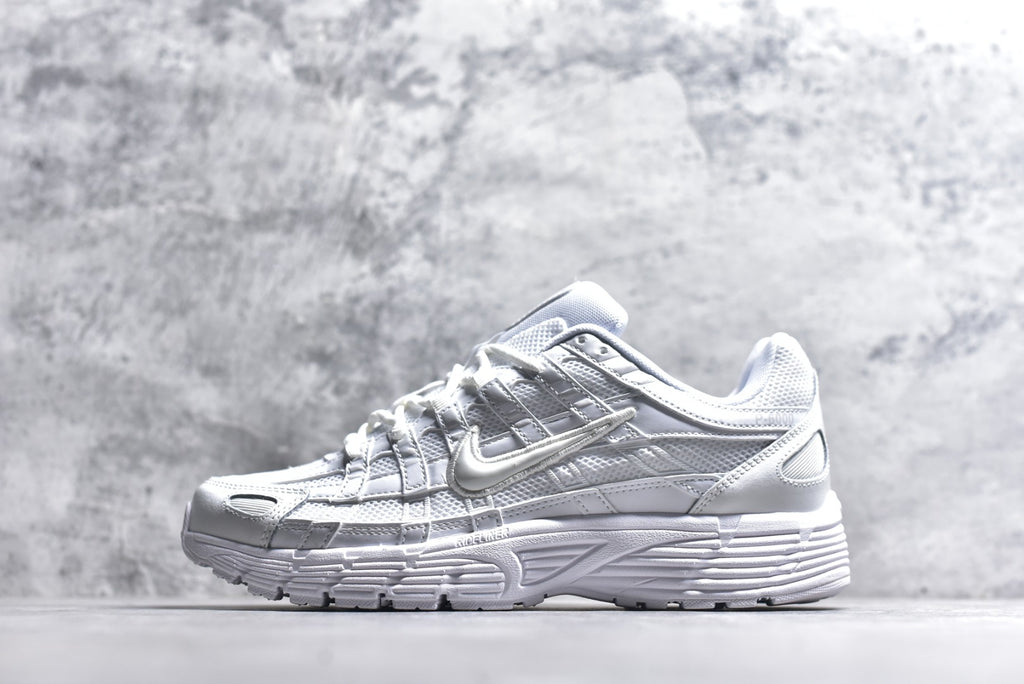 Nike P-6000 'White' Unisex Retro Dad Running Sneaker