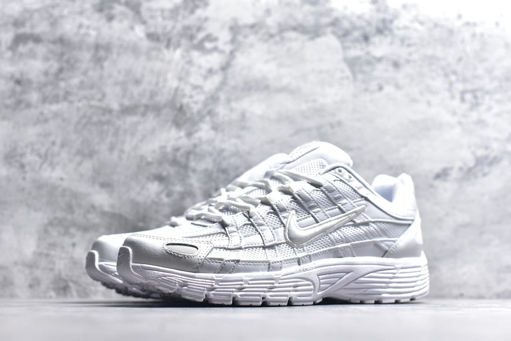 Nike P-6000 'White' Unisex Retro Dad Running Sneaker