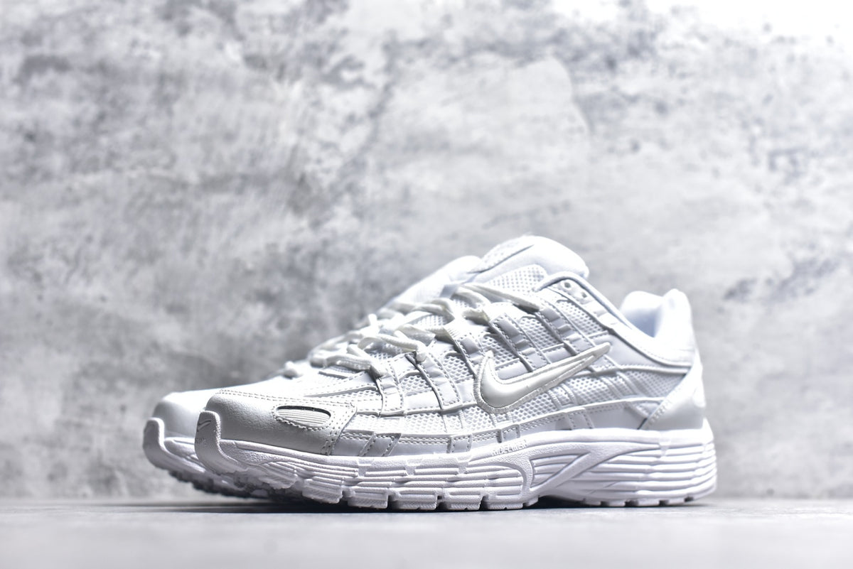 Nike P-6000 'White' Unisex Retro Dad Running Sneaker