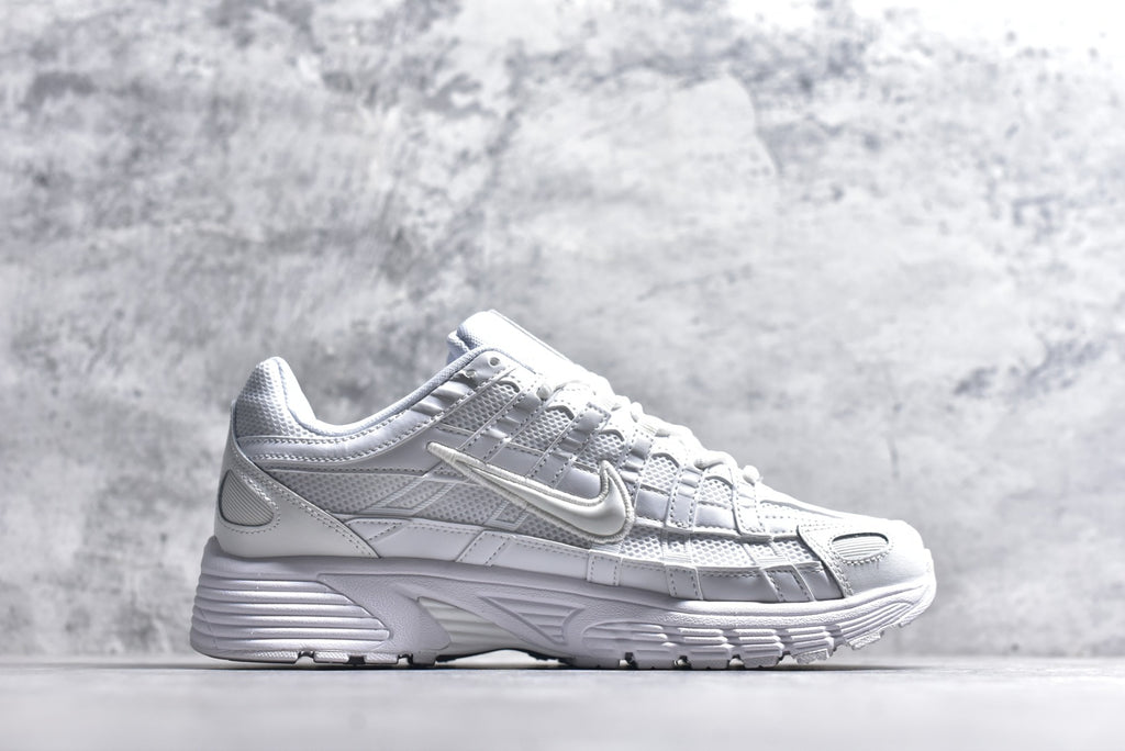 Nike P-6000 'White' Unisex Retro Dad Running Sneaker