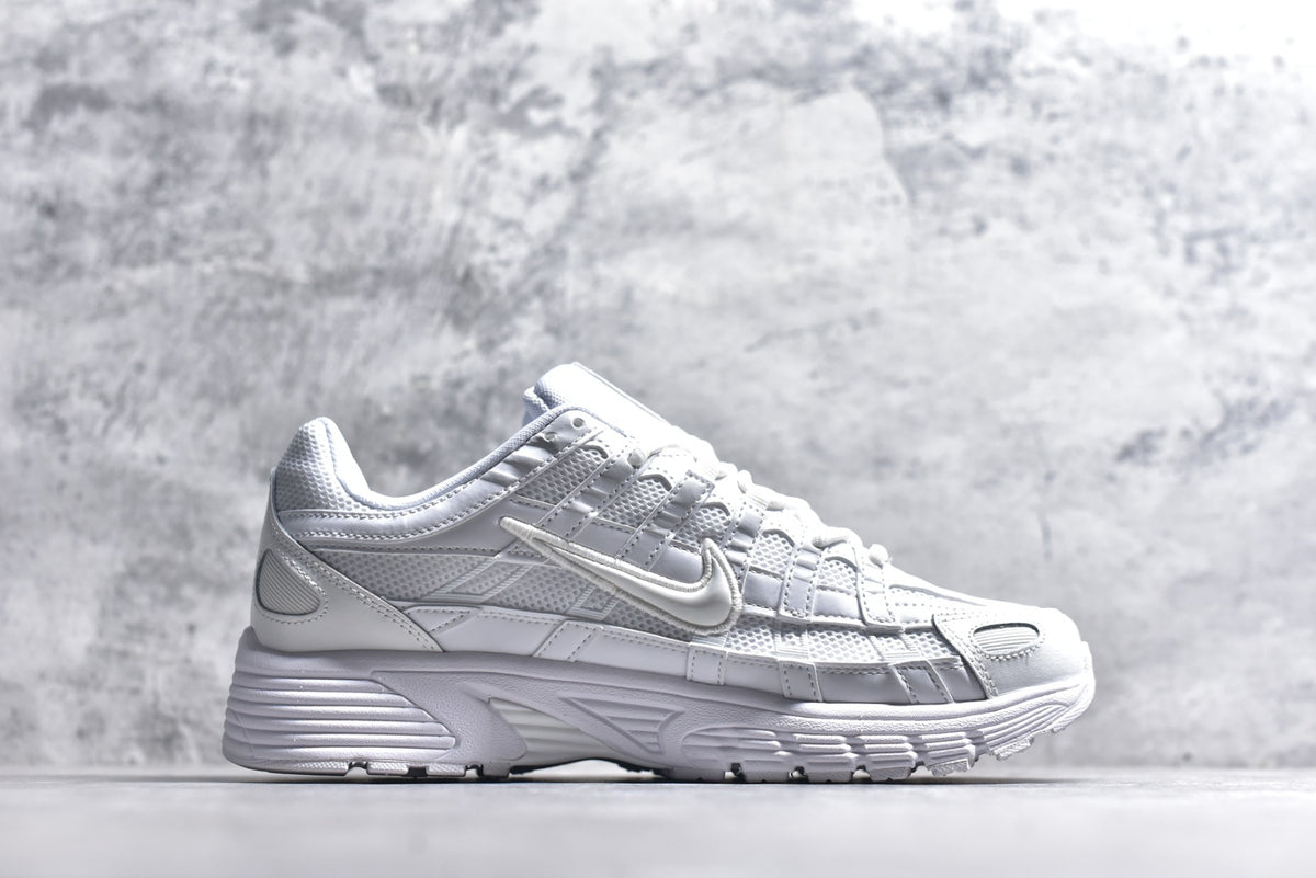 Nike P-6000 'White' Unisex Retro Dad Running Sneaker