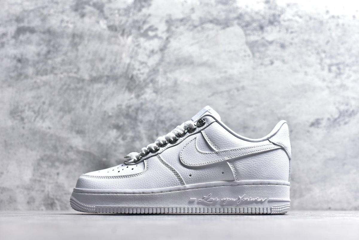 NOCTA x Nike Air Force 1 Low '07 "Triple White" Low-Top Sneaker | CZ8065-100
