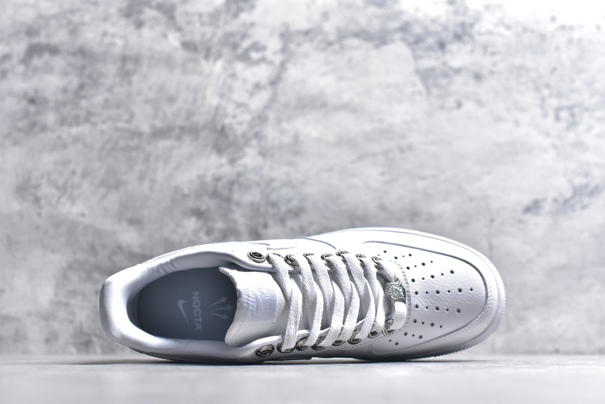 NOCTA x Nike Air Force 1 Low '07 "Triple White" Low-Top Sneaker | CZ8065-100
