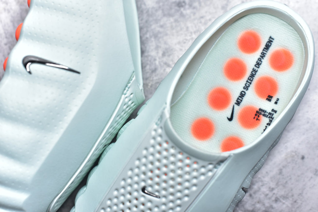 NIKE Mind 001 Comfort-Fit Tech Massage Slippers — Mint Green