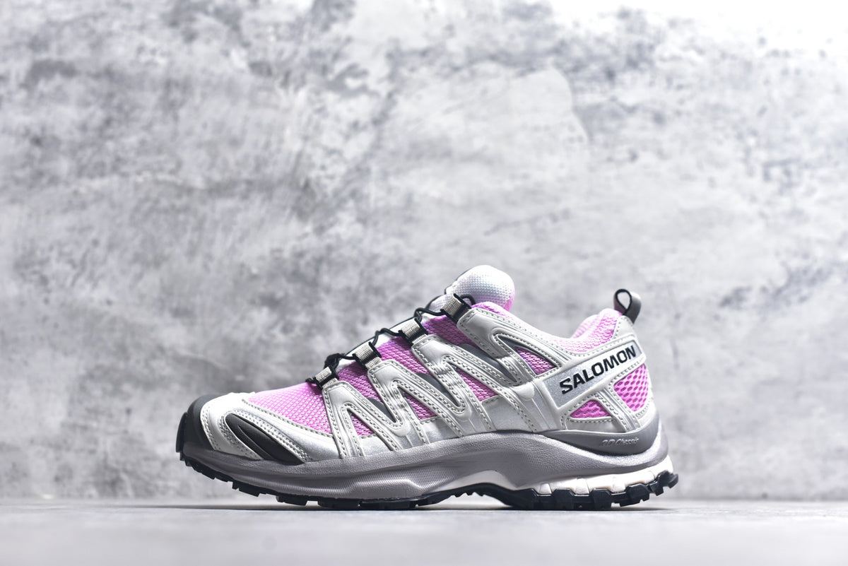 Salomon × Atoms XA Pro 3D Low-Top Outdoor Sneakers | 479886 Pink Grey