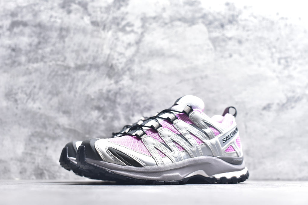 Salomon × Atoms XA Pro 3D Low-Top Outdoor Sneakers | 479886 Pink Grey