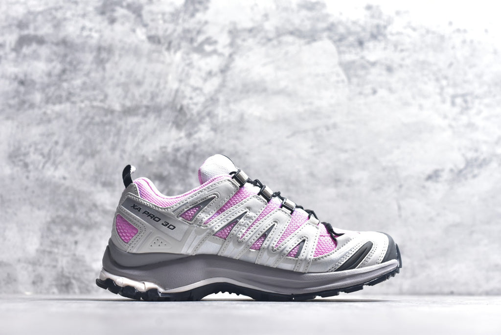 Salomon × Atoms XA Pro 3D Low-Top Outdoor Sneakers | 479886 Pink Grey