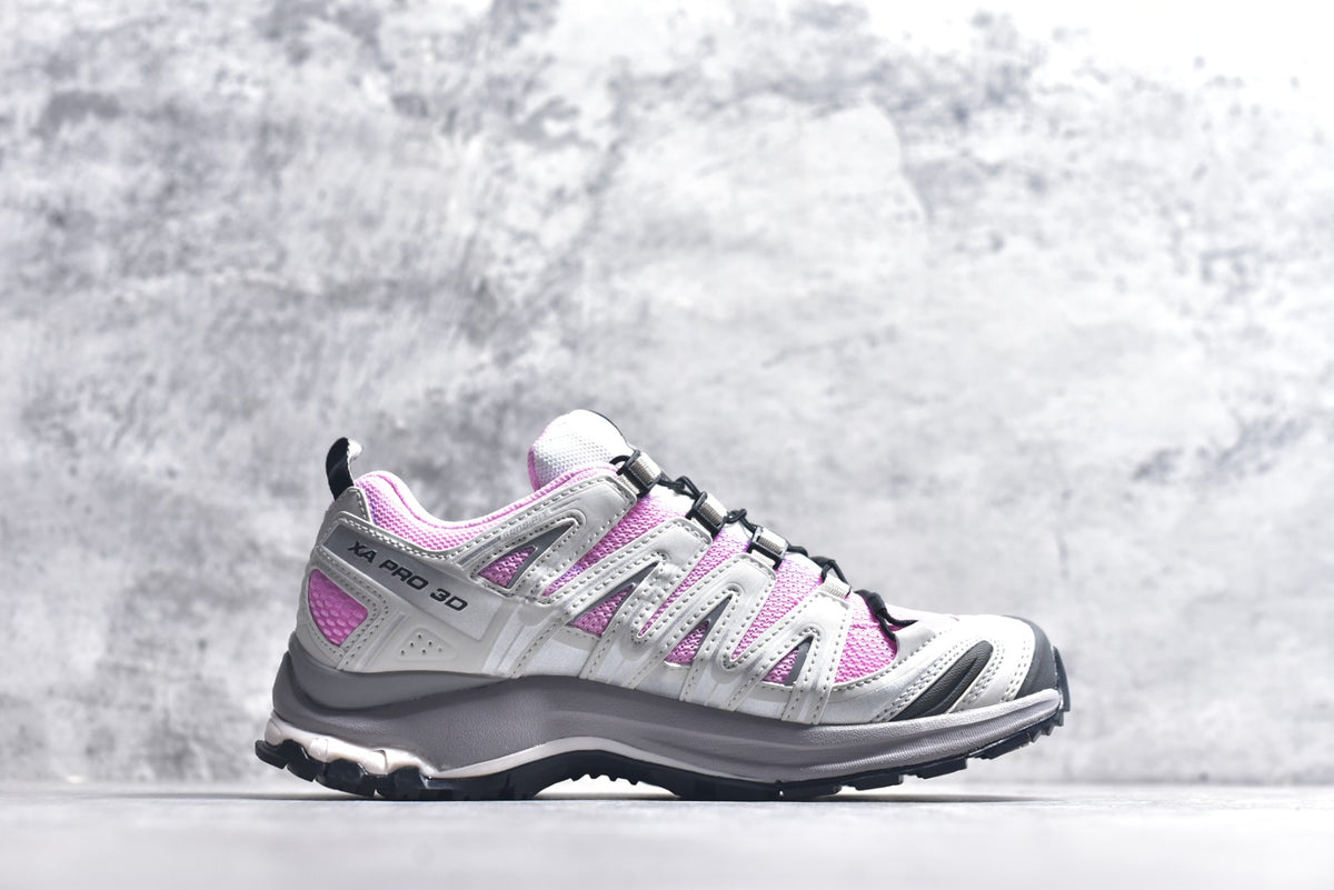 Salomon × Atoms XA Pro 3D Low-Top Outdoor Sneakers | 479886 Pink Grey