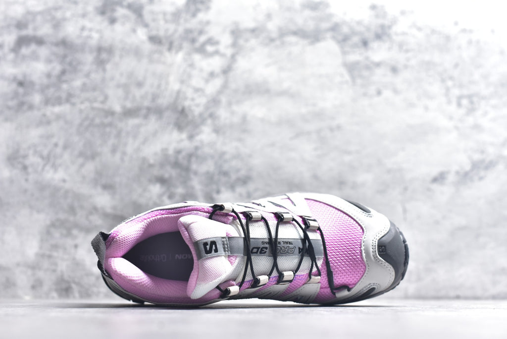 Salomon × Atoms XA Pro 3D Low-Top Outdoor Sneakers | 479886 Pink Grey