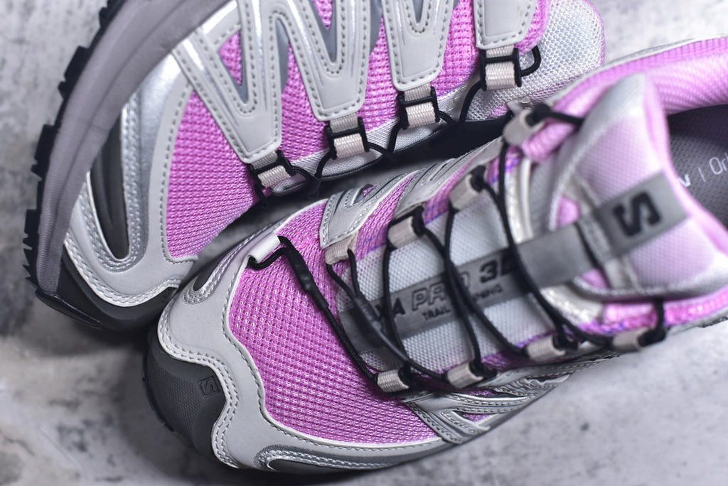 Salomon × Atoms XA Pro 3D Low-Top Outdoor Sneakers | 479886 Pink Grey