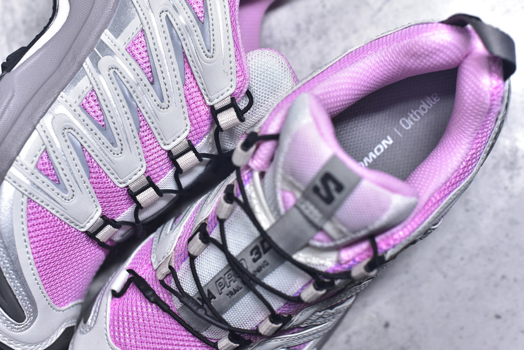 Salomon × Atoms XA Pro 3D Low-Top Outdoor Sneakers | 479886 Pink Grey