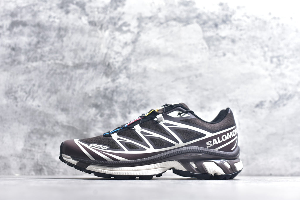 Salomon XT-6 Retro Outdoor Trail Sneakers | 478661 Black Coffee