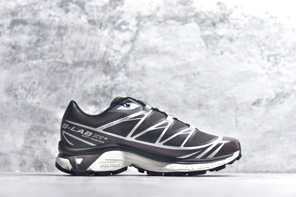 Salomon XT-6 Retro Outdoor Trail Sneakers | 478661 Black Coffee