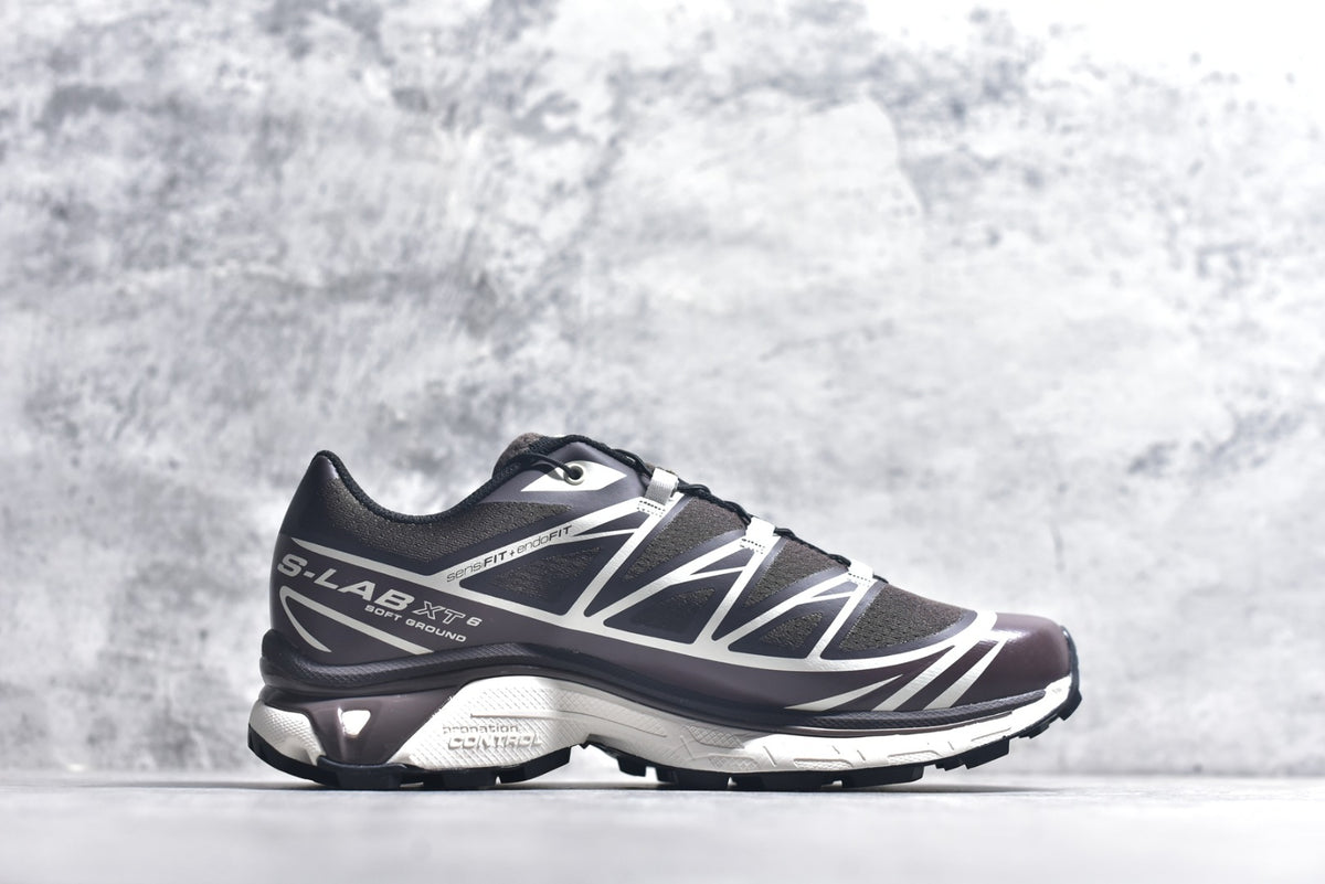 Salomon XT-6 Retro Outdoor Trail Sneakers | 478661 Black Coffee