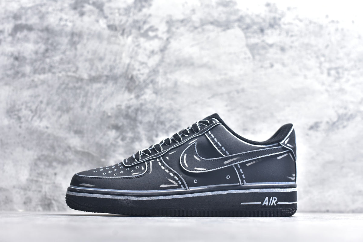 Nike Air Force 1 Low — Anime Graffiti Edition | Classic Low-Top Casual Sneaker | Unisex | CW2288-001