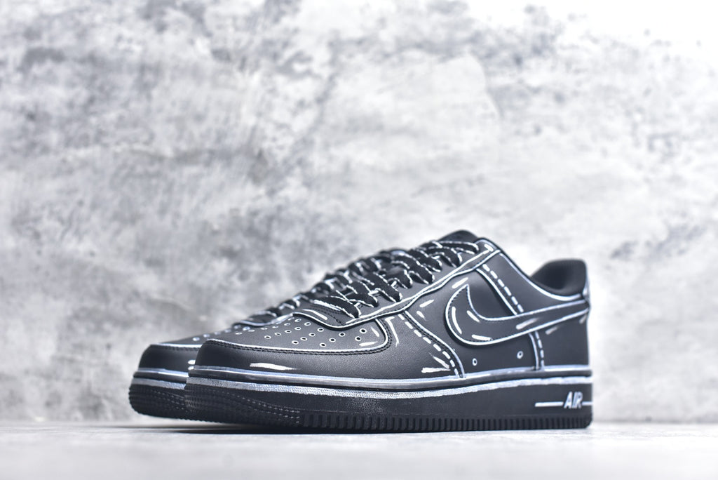 Nike Air Force 1 Low — Anime Graffiti Edition | Classic Low-Top Casual Sneaker | Unisex | CW2288-001