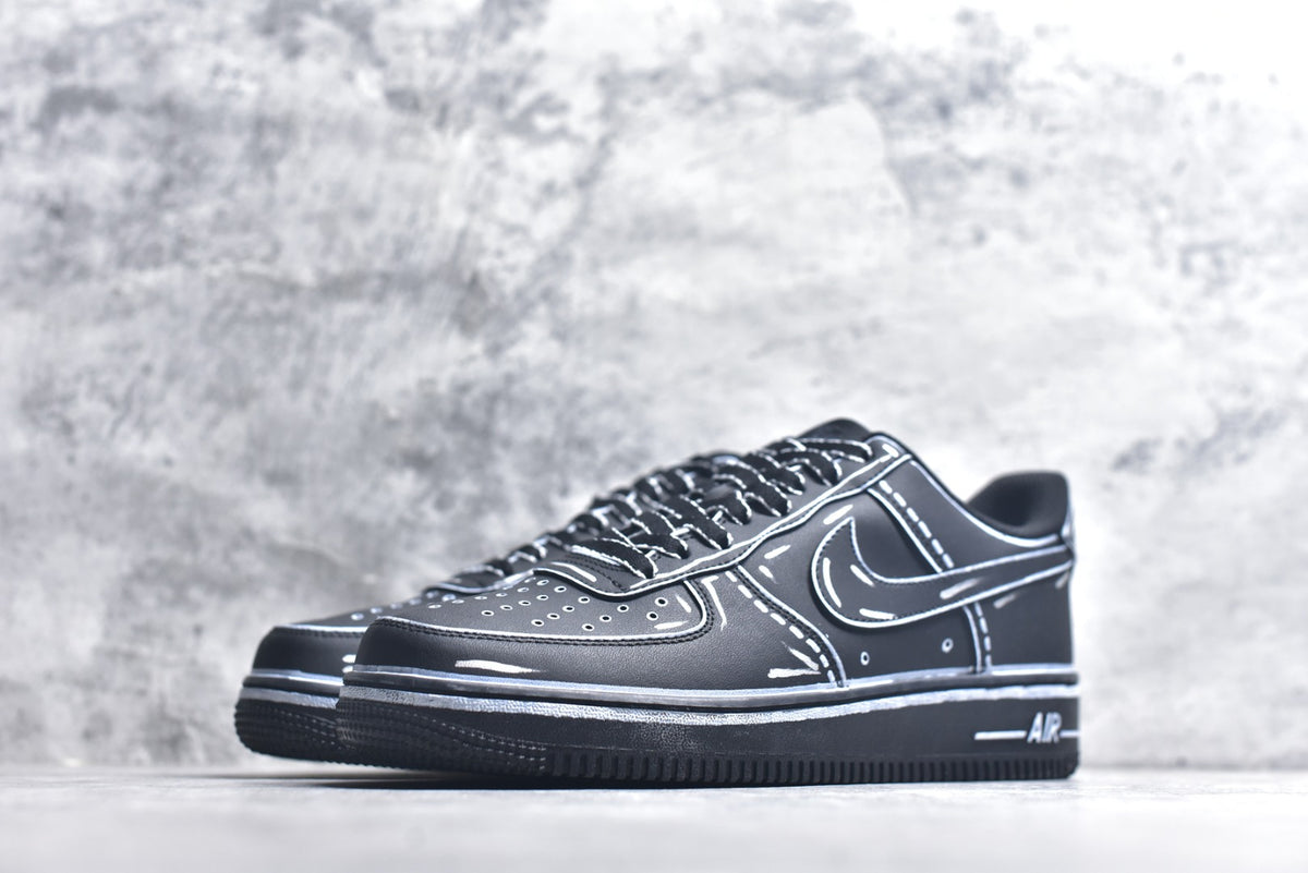 Nike Air Force 1 Low — Anime Graffiti Edition | Classic Low-Top Casual Sneaker | Unisex | CW2288-001