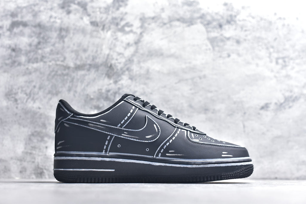 Nike Air Force 1 Low — Anime Graffiti Edition | Classic Low-Top Casual Sneaker | Unisex | CW2288-001