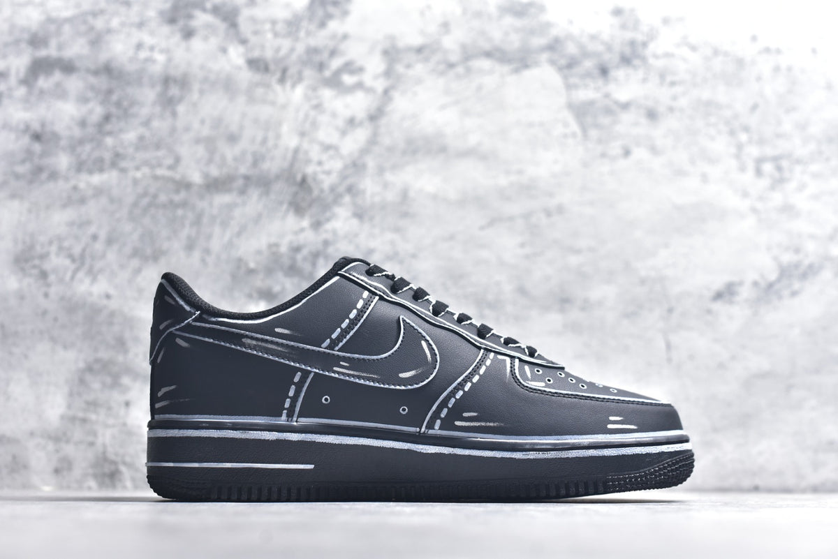 Nike Air Force 1 Low — Anime Graffiti Edition | Classic Low-Top Casual Sneaker | Unisex | CW2288-001