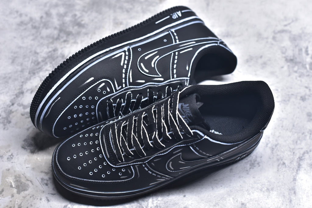 Nike Air Force 1 Low — Anime Graffiti Edition | Classic Low-Top Casual Sneaker | Unisex | CW2288-001