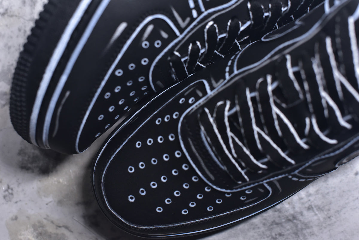 Nike Air Force 1 Low — Anime Graffiti Edition | Classic Low-Top Casual Sneaker | Unisex | CW2288-001