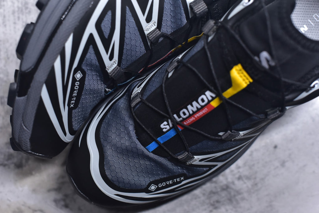 Salomon XT-6 GTX Waterproof Trail Sneaker — New Colorway | Retro Outdoor Functional Shoe | Unisex | 416635