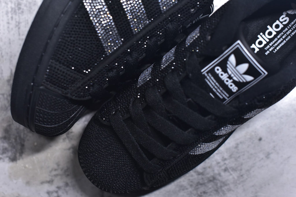 Adidas Originals Superstar 2 — Shell Toe Classic Low-Top Sneaker | Black & Silver | Unisex | IH4200