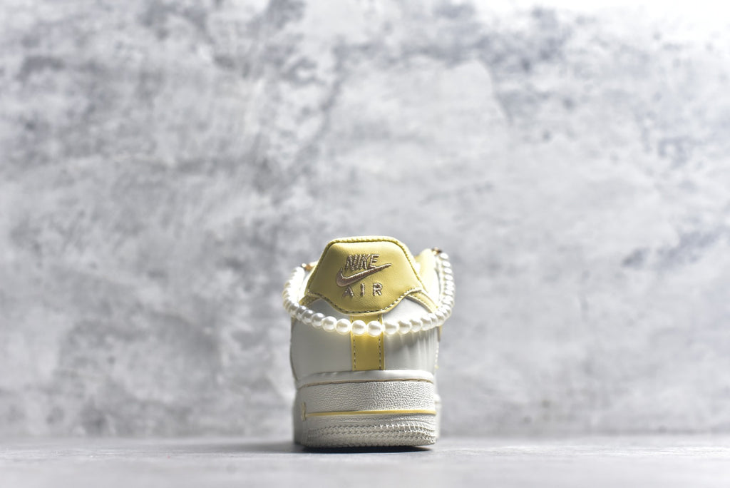 Nike Air Force 1 Low 'Buttercream Pearl · Spring Whisper' — Hand-Painted Custom | FJ7740-160