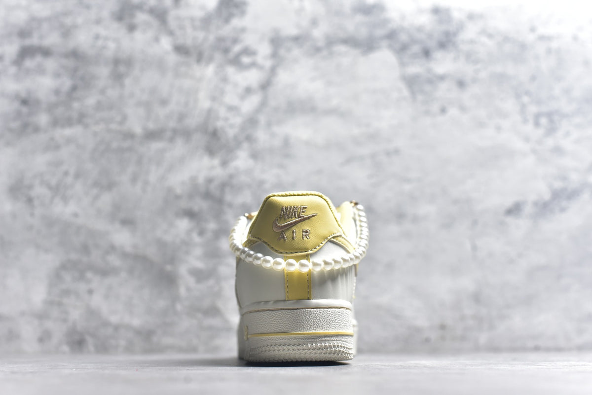 Nike Air Force 1 Low 'Buttercream Pearl · Spring Whisper' — Hand-Painted Custom | FJ7740-160