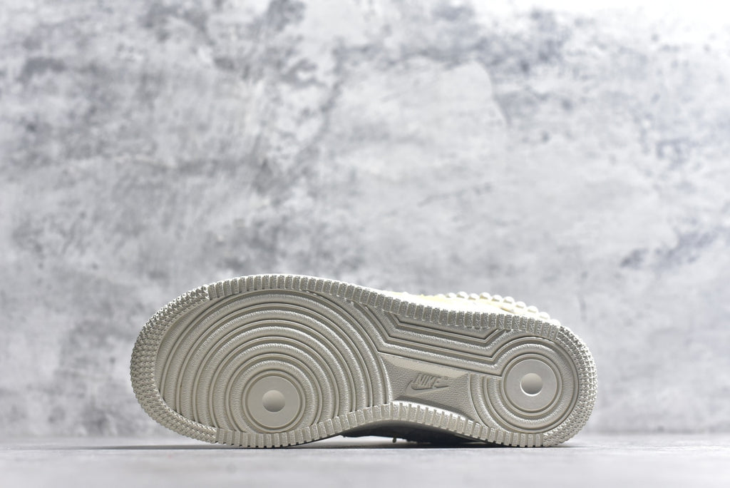 Nike Air Force 1 Low 'Buttercream Pearl · Spring Whisper' — Hand-Painted Custom | FJ7740-160